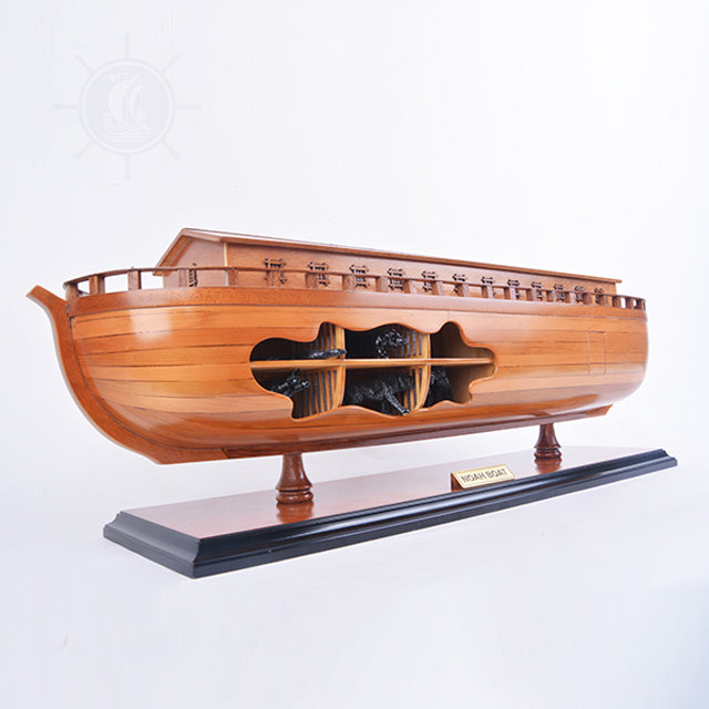 Noah Boat open Hull L60 | Museum-quality | Fully Assembled Wooden Model boats For Wholesales