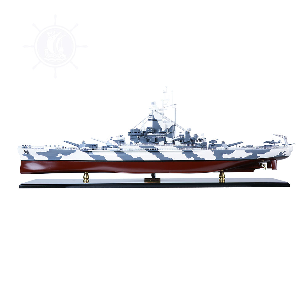 USS ALABAMA BB-60 MODEL BOAT | Museum-quality | Fully Assembled Wooden Model boats For Wholesale