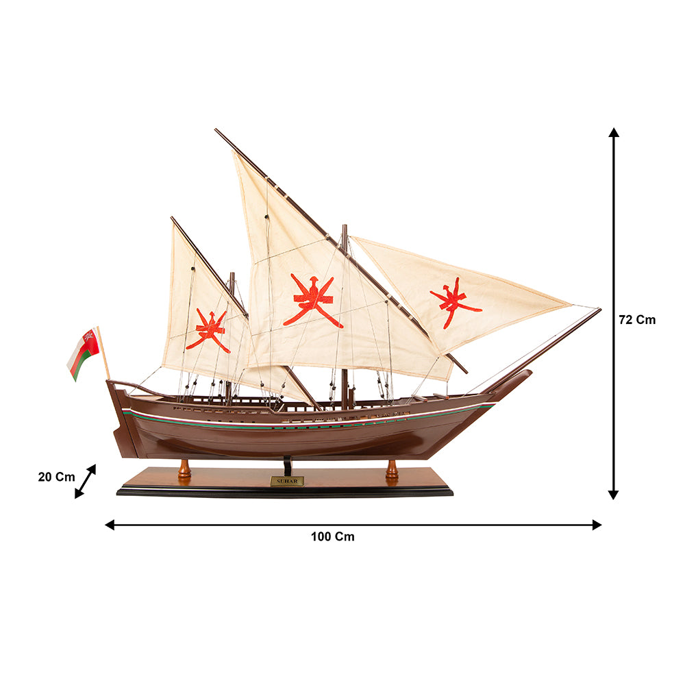B413 - Suhar Oman Sailboat Model (L100)