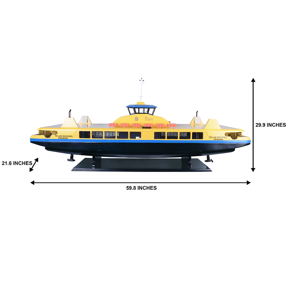 B519 - Replica Catamarn Parasarana Ferry model