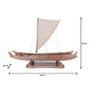 B523 - Antique Hawaiian outrigger 36-inch