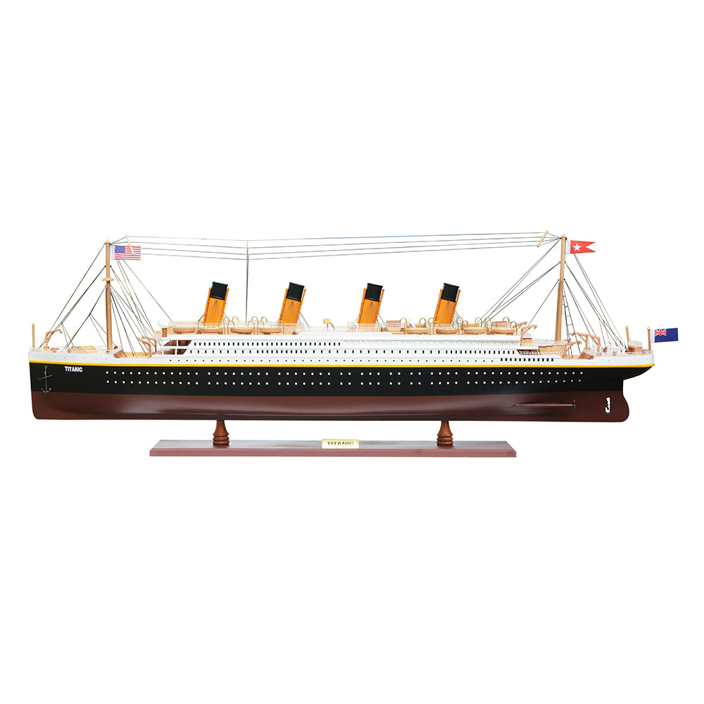 TITANIC CRUISE SHIP MODEL PAINTED XL| Museum-quality Cruiser| Fully Assembled Wooden Model Ship For Wholesale