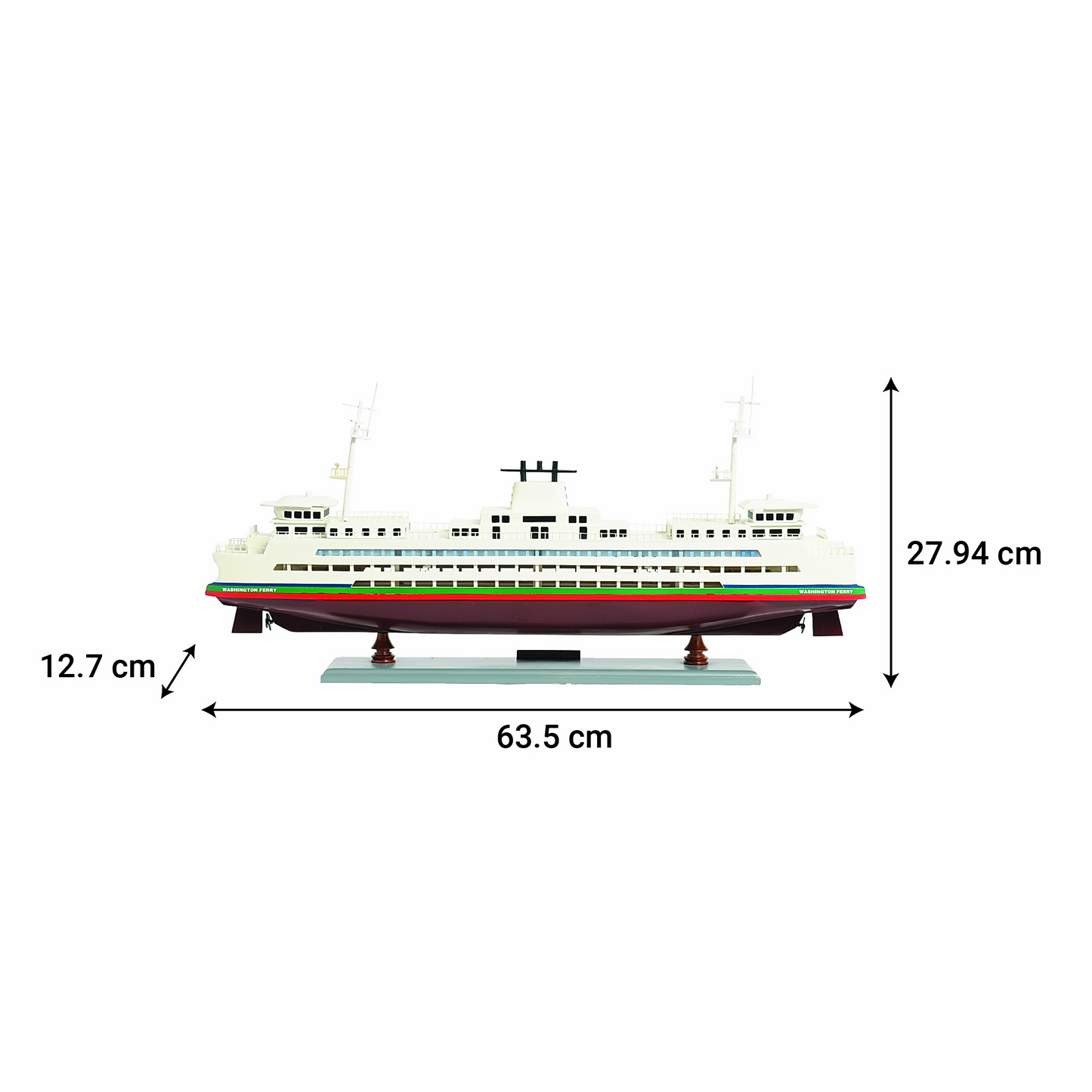 WASHINGTON FERRY CRUISE SHIP MODEL | High-quality Cruiser| Fully Assembled Wooden Model Ship For Wholesale