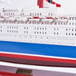 Queen Elizabeth II Painted Large Cruiseship Model