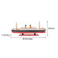 EMPRESS OF IRELAND CRUISE SHIP MODEL | Museum-quality Cruiser| Fully Assembled Wooden Model Ship For Wholesale