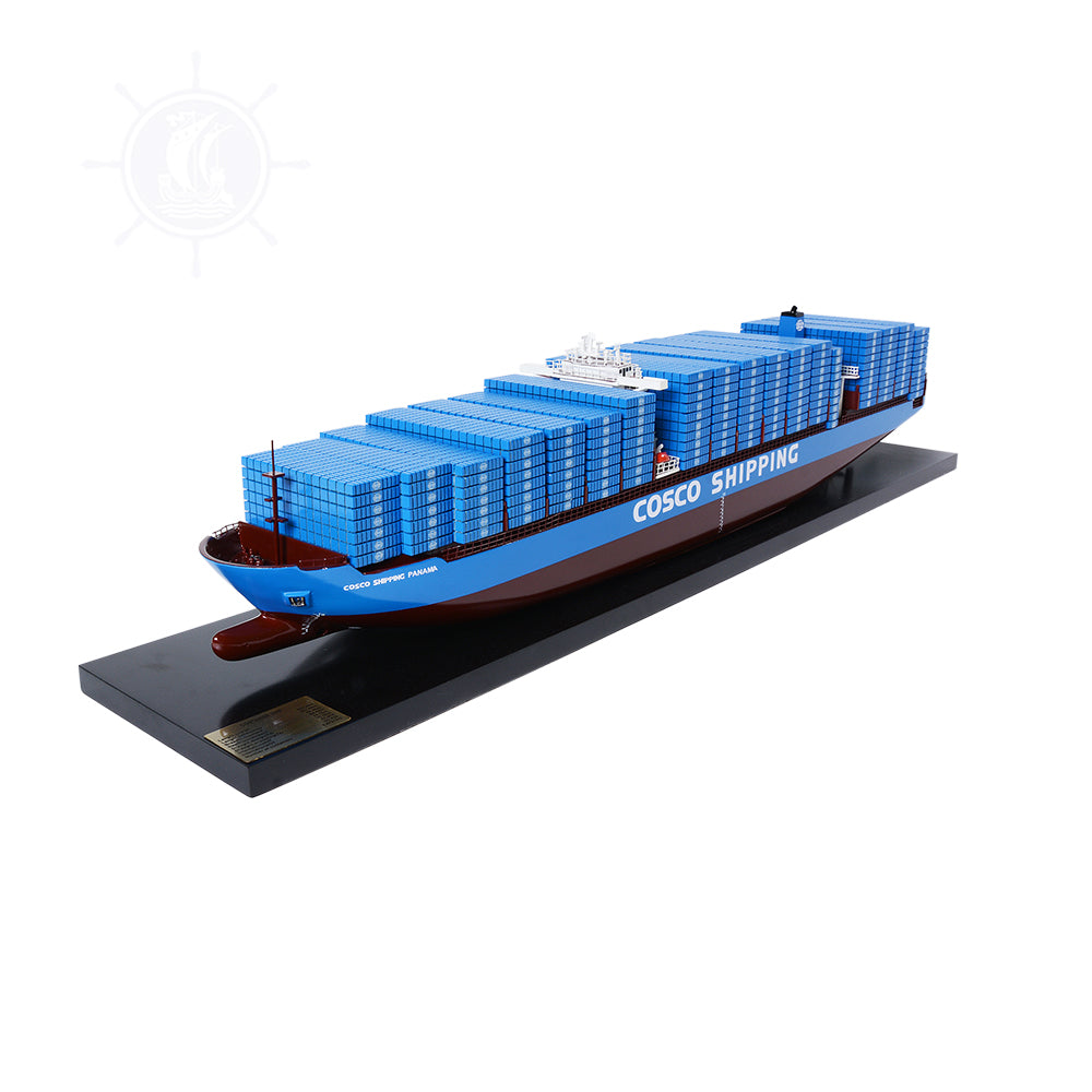 CONTAINER SHIP MODEL L80 | Museum-quality Cruiser| Fully Assembled Wooden Model Ship