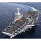 French Charles de Gaulle (R91) 30 Inches Aircraft Carrier Model