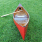 RED CANOE WITH RIBS CURVED BOW | Wooden Kayak |  Boat | Canoe with Paddles for fishing and water sports For Wholesale