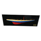 RAINBOW HALF-HULL SCALED MODEL BOAT | High-quality | Home & Office Decoration For Wholesale