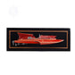 Ferrari Hydroplane Half-Hull 39 Inches L
