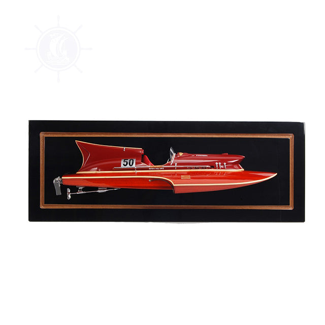 Ferrari Hydroplane Half-Hull 39 Inches L