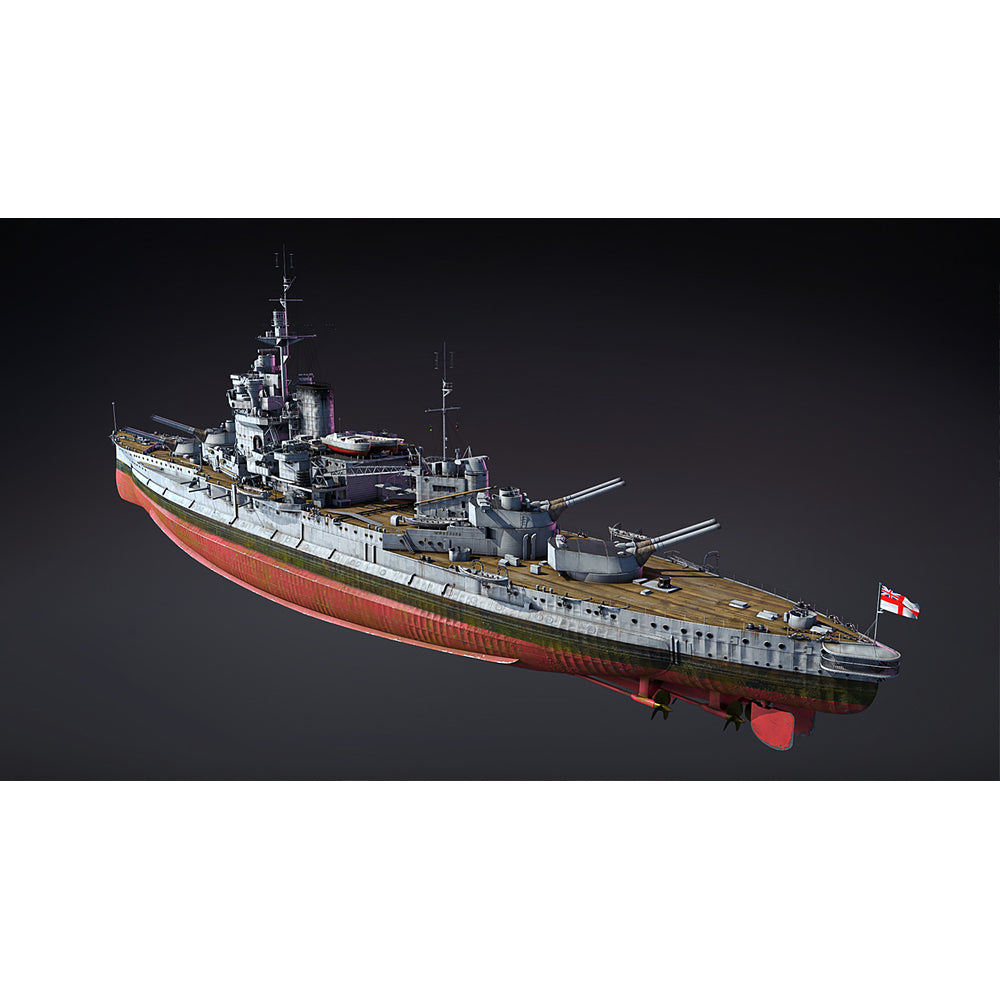 HMS Warspite (Queen Elizabeth-Class) 36 Inches Battleship Model
