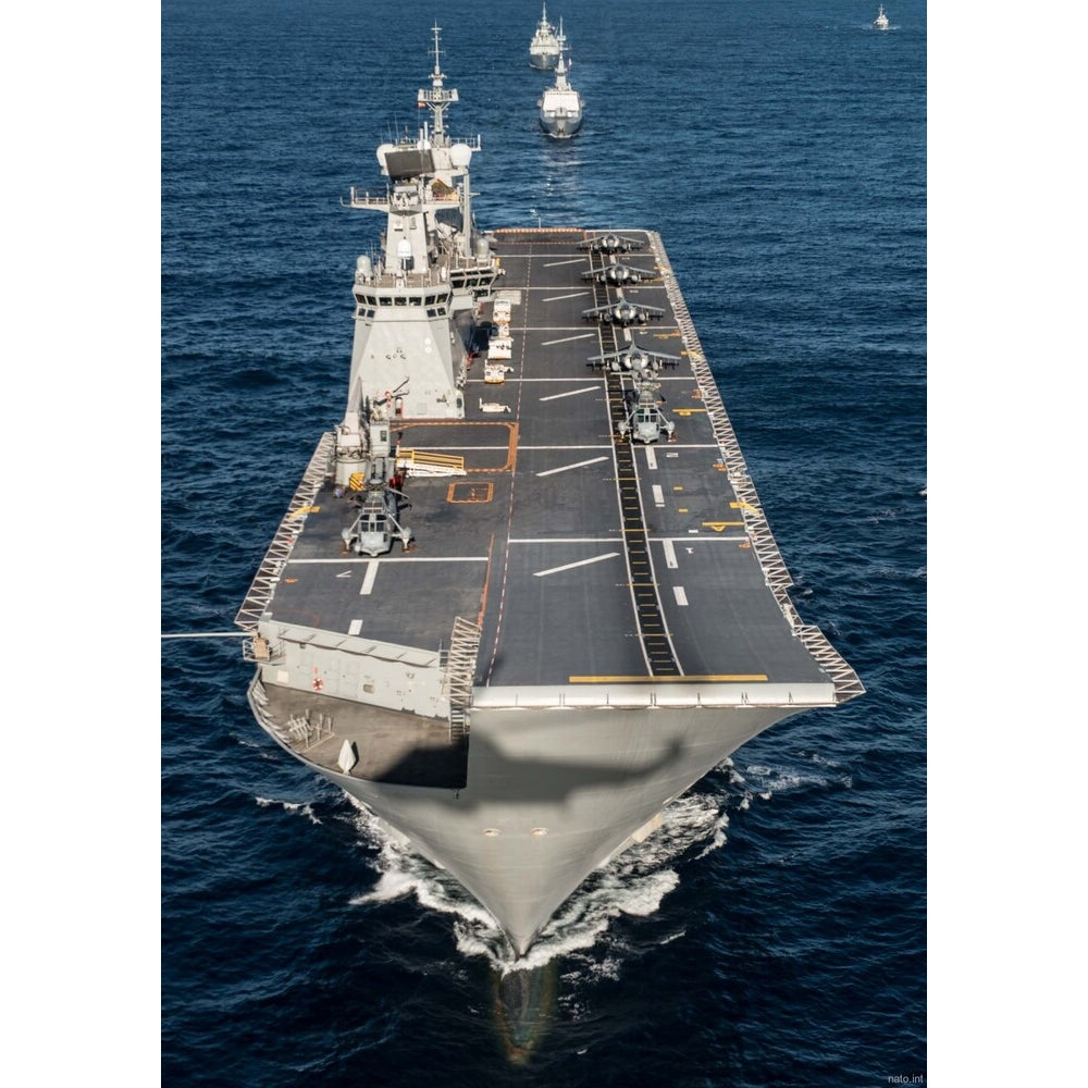 Spanish Juan Carlos I Amphibious Assault Ship (Hull No: L-61) 30 Inches Model