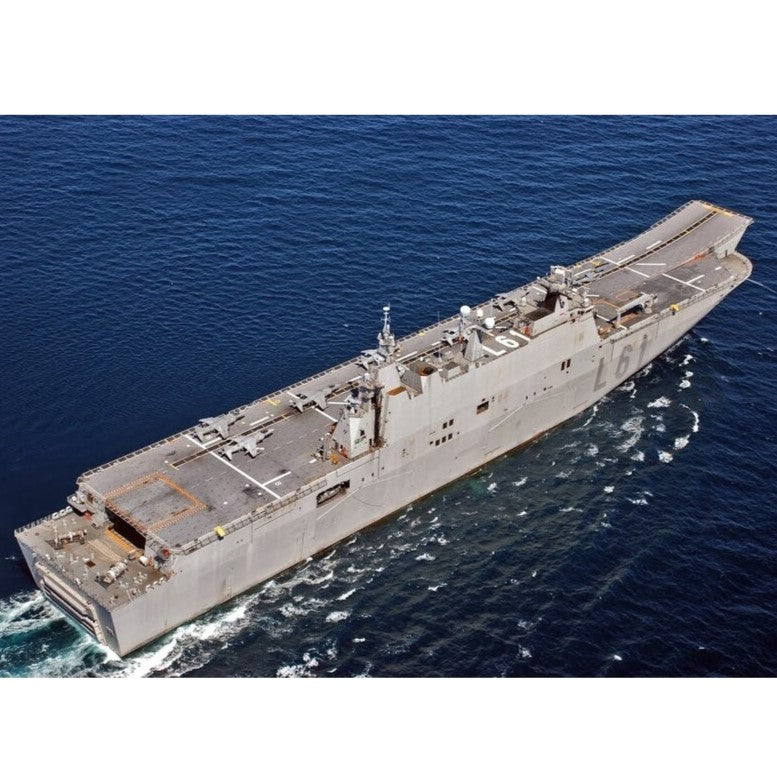 Spanish Juan Carlos I Amphibious Assault Ship (Hull No: L-61) 30 Inches Model