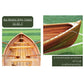 REAL WHITEHALL DINGHY TRANSOM CUT OUT 17 | Wooden Kayak |  Boat | Canoe with Paddles for fishing and water sports For Wholesale