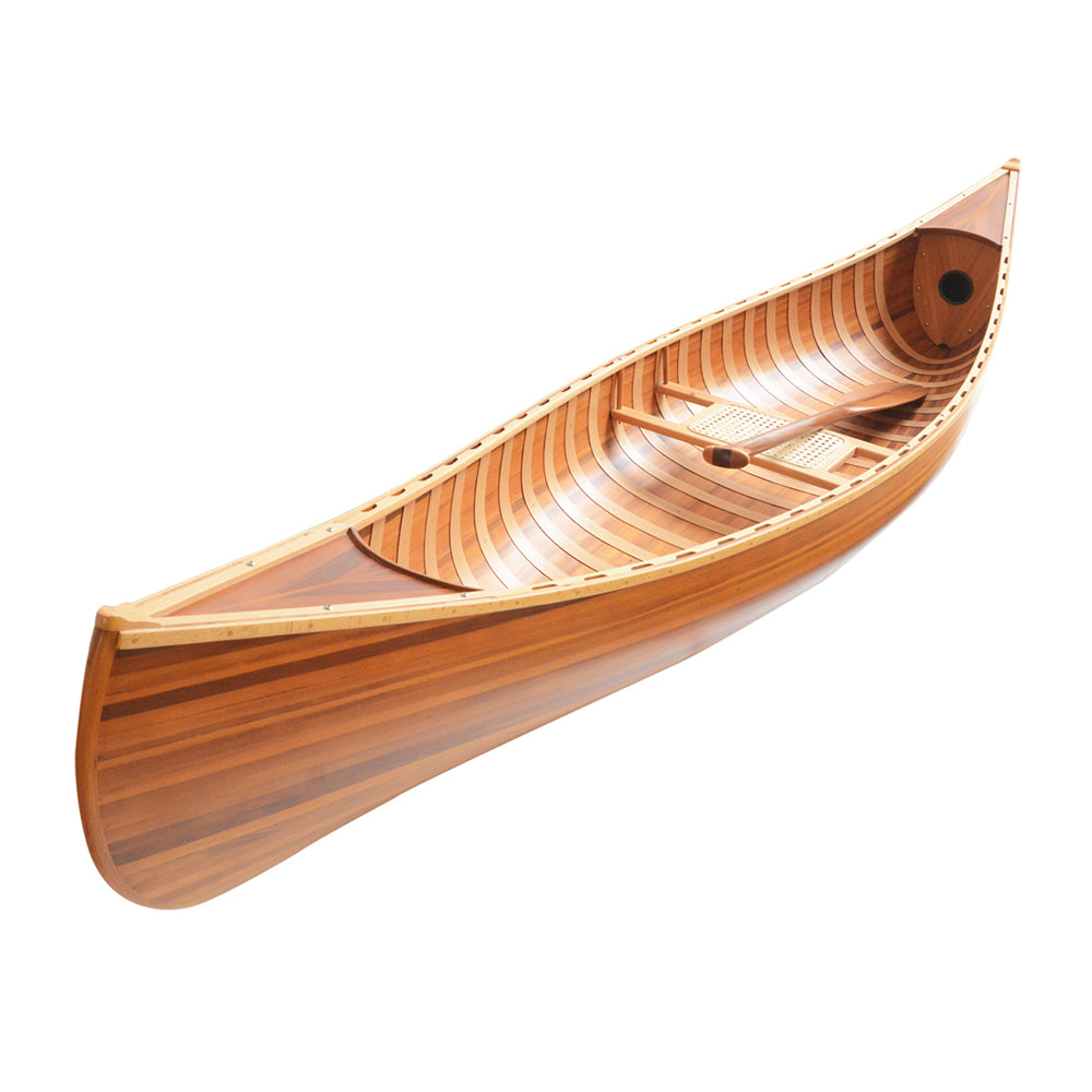 CANOE WITH RIBS CURVED BOW MATTE FINISH 10Â€™ L300 | Wooden Kayak |  Boat | Canoe with Paddles for fishing and water sports For Wholesale