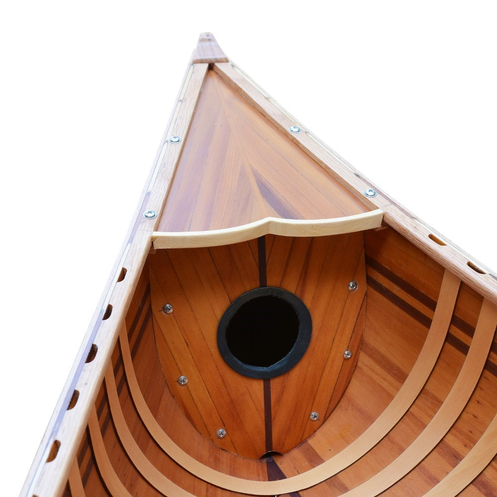 CANOE WITH RIBS MATTE FINISH- 6'L | Wooden Kayak |  Boat | Canoe with Paddles for fishing and water sports For Wholesale