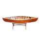 CANOE TABLE 5 FEET | Museum-quality | Fully Assembled Wooden Ship Model For Wholesale