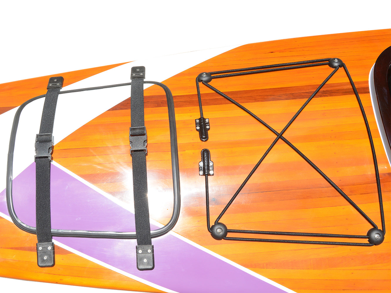 KAYAK WITH STRIPES 2 - 15 FEET LONG | Wooden Kayak | Boat | Canoe with Paddles for fishing and water sports For Wholesale