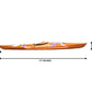 KAYAK WITH STRIPES 2 - 15 FEET LONG | Wooden Kayak | Boat | Canoe with Paddles for fishing and water sports For Wholesale