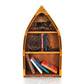 CANOE BOOK SHELF SMALL | High-quality | Fully Assembled Wooden Ship Model For Wholesale