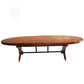 Wooden Single Paddle Board Dining Table Tall L305cm
