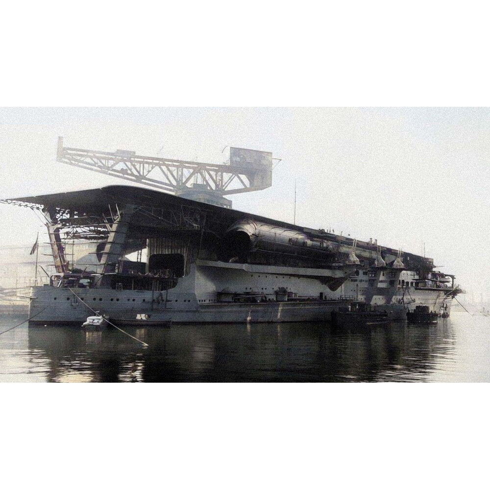 Japanese Kaga (1941) 30 Inches Aircraft Carrier Model