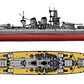 Italian Vittorio Veneto Littorio-Class (Pennant No. 550) 36 Inches Battleship Model