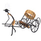 ASIAN STYLE RICKSHAW PULLER WINE HOLDER