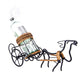 MOOSE-DRAWN SLEIGH RIDE WINE HOLDER