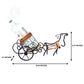 MOOSE-DRAWN SLEIGH RIDE WINE HOLDER