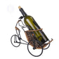 ASIAN STYLE RICKSHAW CYCLIST WINE HOLDER