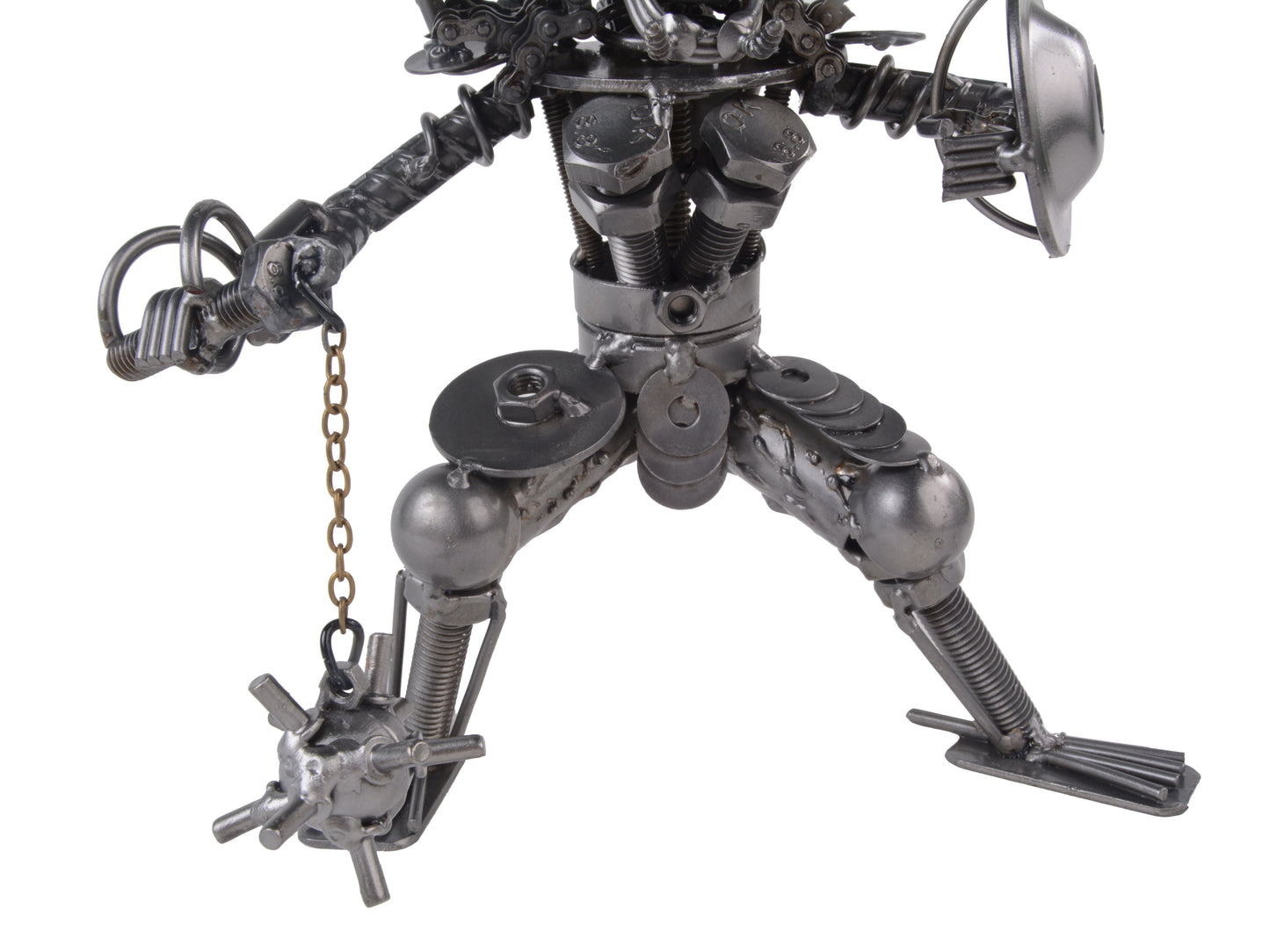 Metal Predator with Chain Flail & Shield