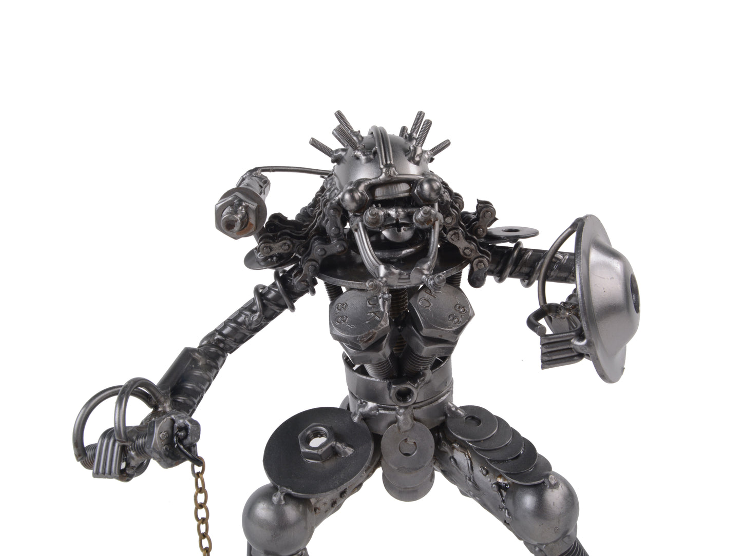 Metal Predator with Chain Flail & Shield