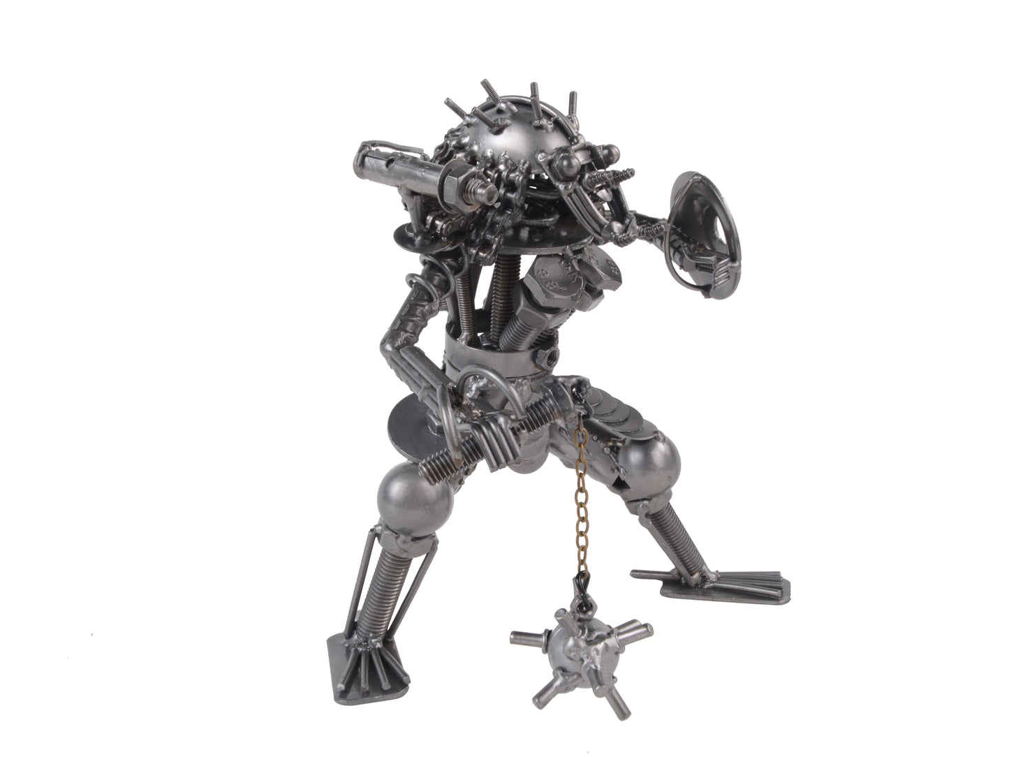 Metal Predator with Chain Flail & Shield