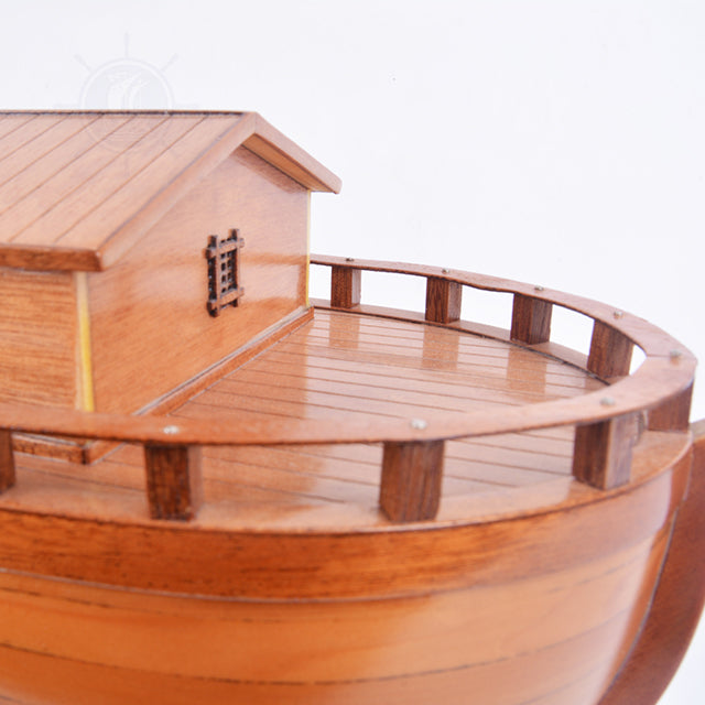 Noah Boat open Hull L60 | Museum-quality | Fully Assembled Wooden Model boats For Wholesales