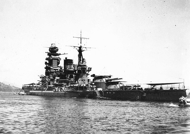 Japanese Nagato (1919) 30 Inches Battleship Model