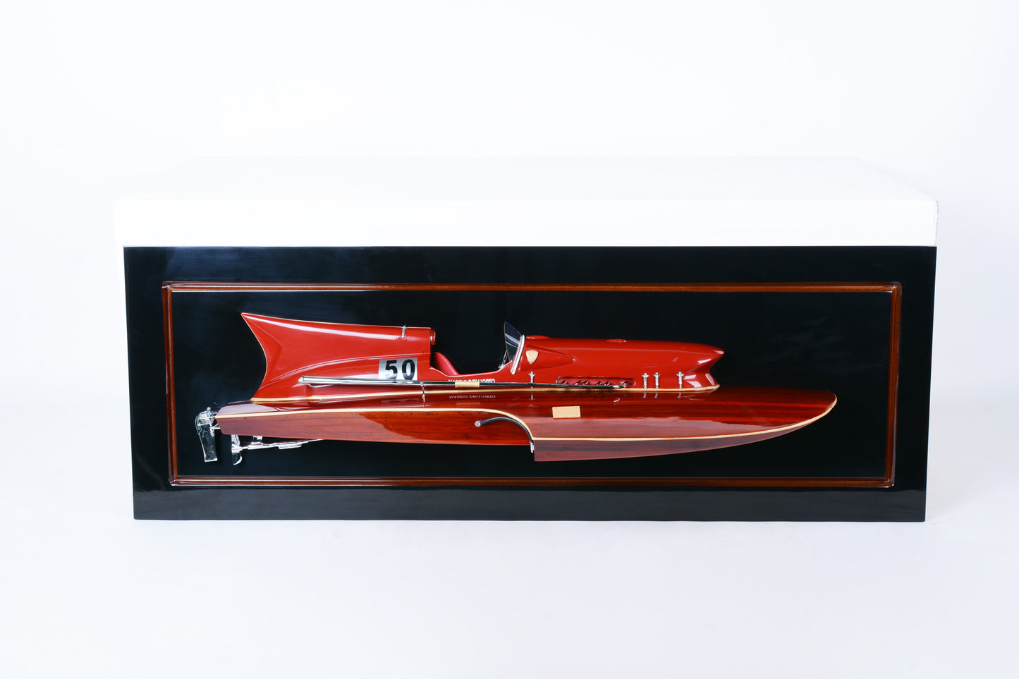 Ferrari Hydroplane Half-Hull 39 Inches L