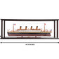 CRUISE SHIP DISPLAY CASE LARGE | HIGH QUALITY DISPLAY CASE FOR MODEL SHIP | Multi sizes and style available For Wholesale