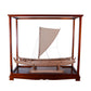 P110 - Display case for Antique Hawaiian Outrigger 36 inch