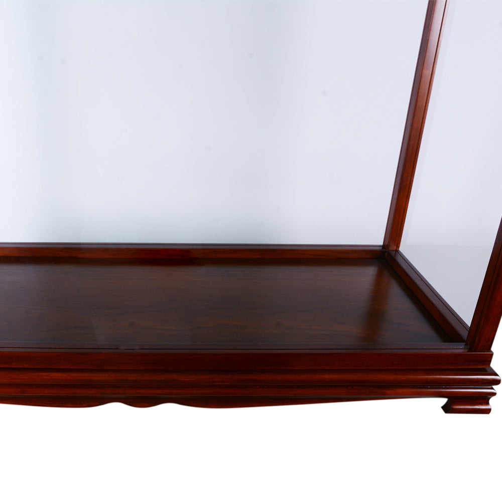 P110 - Display case for Antique Hawaiian Outrigger 36 inch