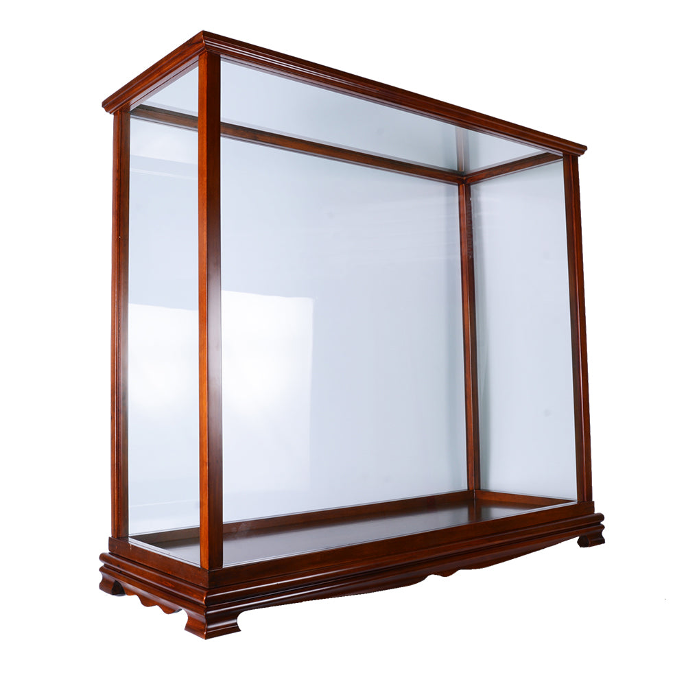 P110 - Display case for Antique Hawaiian Outrigger 36 inch