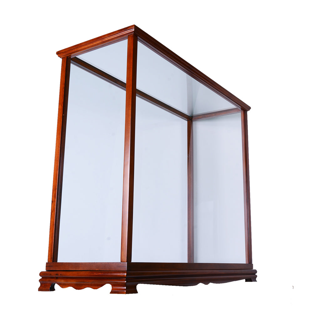 P110 - Display case for Antique Hawaiian Outrigger 36 inch