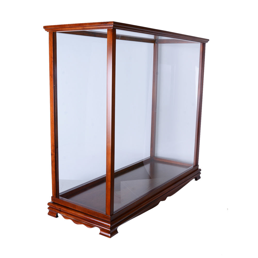 P110 - Display case for Antique Hawaiian Outrigger 36 inch