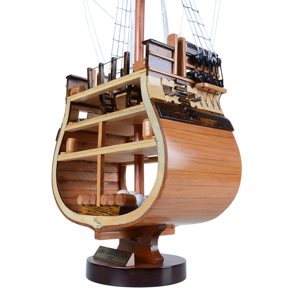 USS CONSTITUTION CROSS SECTION