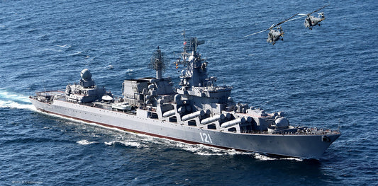 Russian Slava-Class Missile Cruiser 30 Inches Model