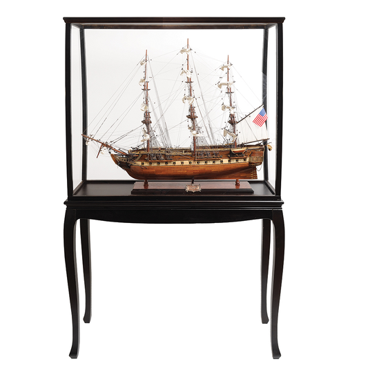 USS Constitution Large With Floor Display Case