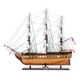 USS Constitution Large With Floor Display Case