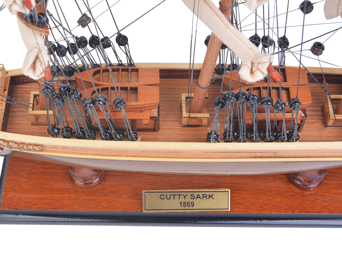 CUTTY SARK MODEL SHIP SMALL | Museum-quality | Fully Assembled Wooden Ship Models For Wholesale