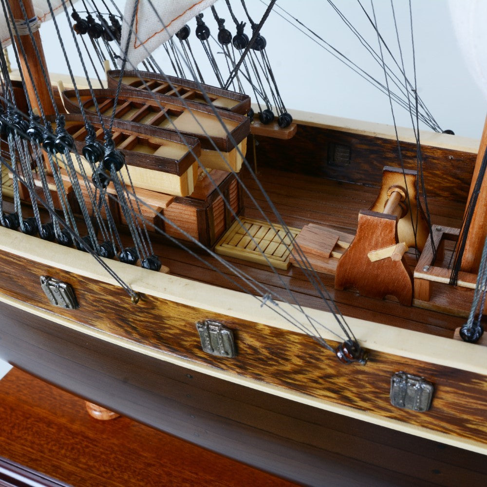 T016C - Cutty Sark (Black Wpod) Curved Sail L70